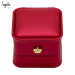 Personalized Luxury Ring Box - Custom Jewelry Storage Case for Wedding Ring - Image 2