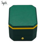 High-Quality Custom Ring Box - Elegant Jewelry Packaging with Logo Print - Image 2