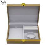 Luxury Custom Jewelry Set Boxes - Durable Leatherette Case for Jewelry Collection - Image 3