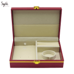Custom Jewelry Set Boxes - Luxury Paper/Leather Storage Case for Rings Necklaces - Image 3