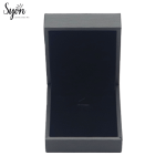 Custom Luxury Jewelry Gift Boxes Leather Material Pendant Box - Image 3