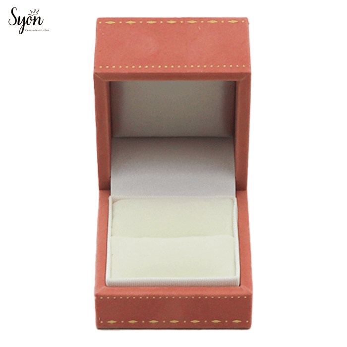 Custom Luxury Ring Box - Personalized Jewelry Gift Packaging for Weddings - Image 3