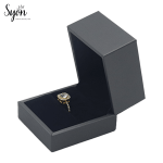 High-Quality Custom Ring Box - Elegant Jewelry Storage Case with Logo Option