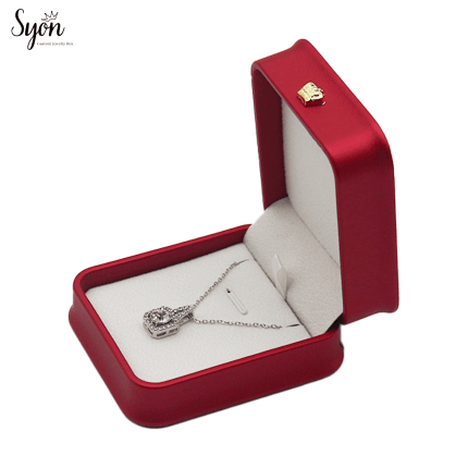 Custom Pendant Box with Custom Logo - Luxury Jewelry Storage & Gift Packaging Case