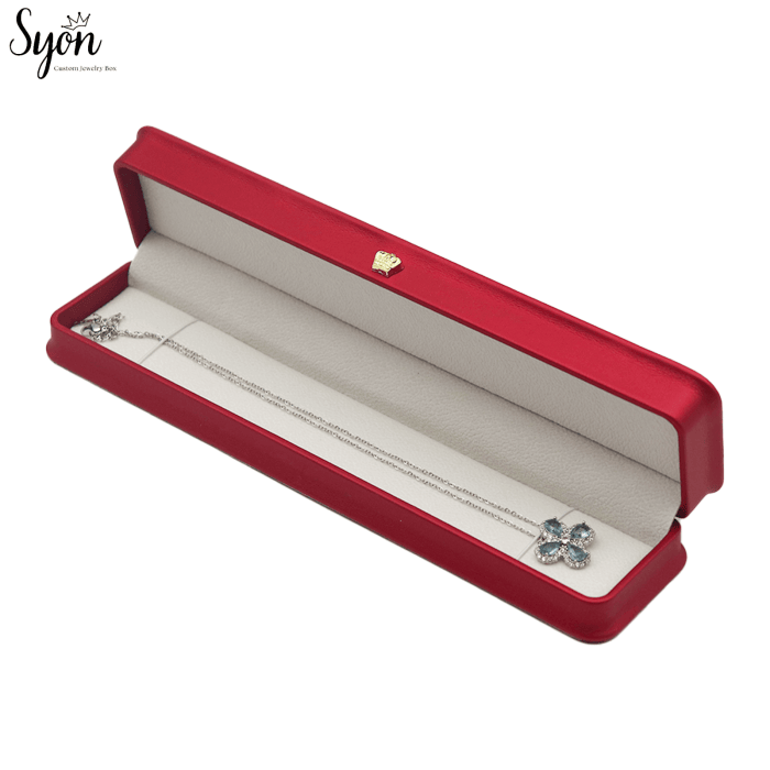 Personalized Bracelet Gift Box - Custom Logo Jewelry Packaging Case - Image 1