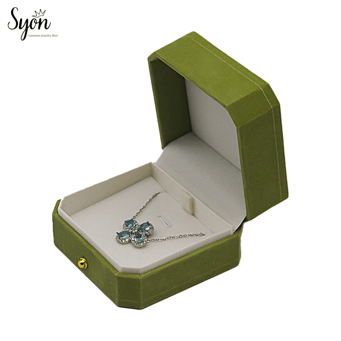 Premium Custom Pendant Box for Jewelry - Personalized Packaging with Luxury Details - Image 1