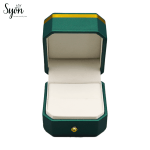High-Quality Custom Ring Box - Elegant Jewelry Packaging with Logo Print - Image 3
