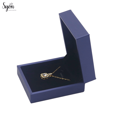 High-end Custom Logo Jewelry Pendant Box Suitable For Luxury Brand Packaging