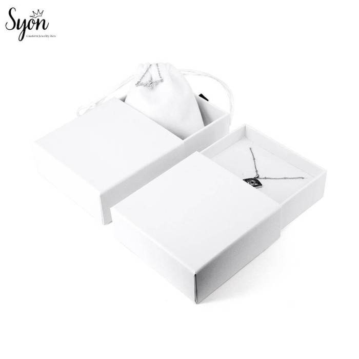 Custom Recycled Cardboard Jewelry Box - Eco-Friendly Packaging - Image 1