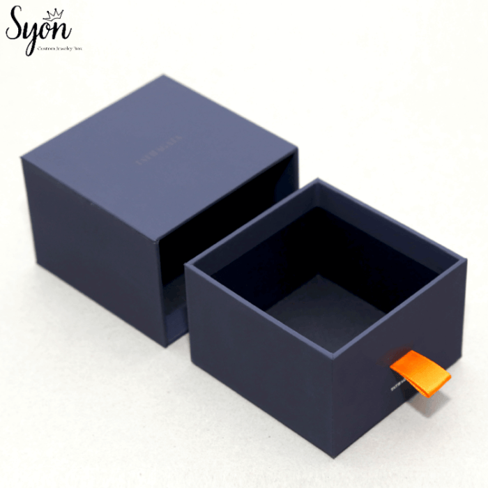 Custom Eco Cardboard Jewelry Box - Sustainable Gift Storage Case - Image 1