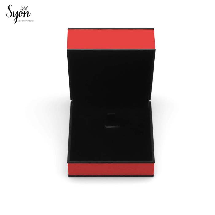 Premium Custom Pendant Box - Fine Jewelry Packaging Case with Personalized Details - Image 3
