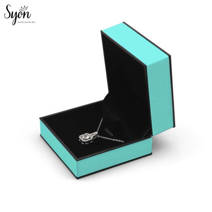 Luxury Custom Pendant Box for Fine Jewelry - Premium Gift Storage with Custom Logo - Image 1